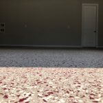 Epoxy Color Flake Concrete Garage Floor Oregon